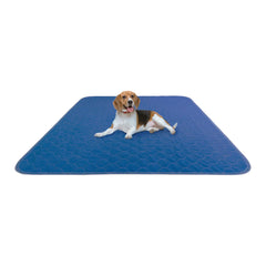 Reusable Dog Pee Pads – Heavy Absorbency Quick-Dry Waterproof Puppy Training Pads (34” x 52”, 2-Pack)