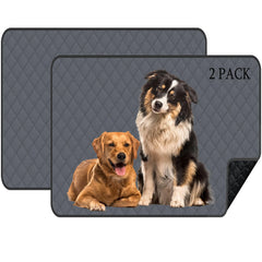 Washable Dog Pee Pads – Reusable Waterproof Puppy Training & Whelping Pads (30” x 34”, 2 Pack)